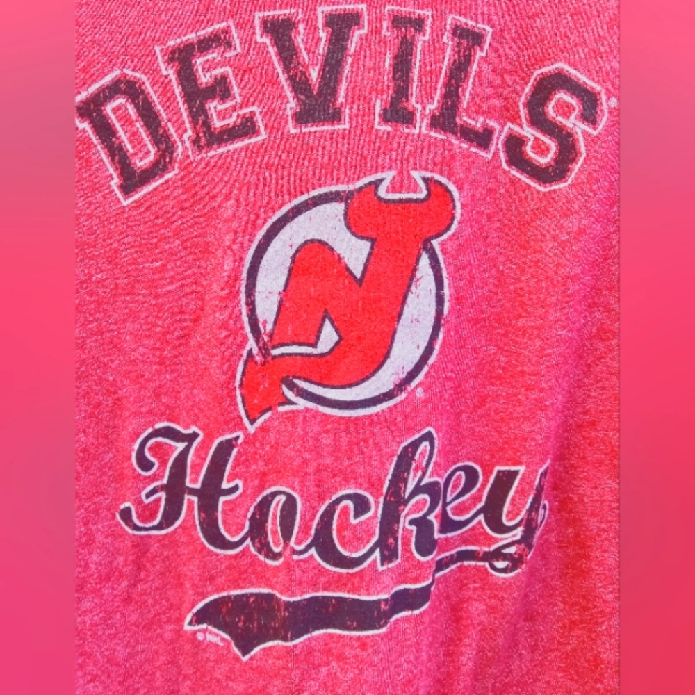 NEW JERSEY DEVILS TOP - Picture 2 of 4